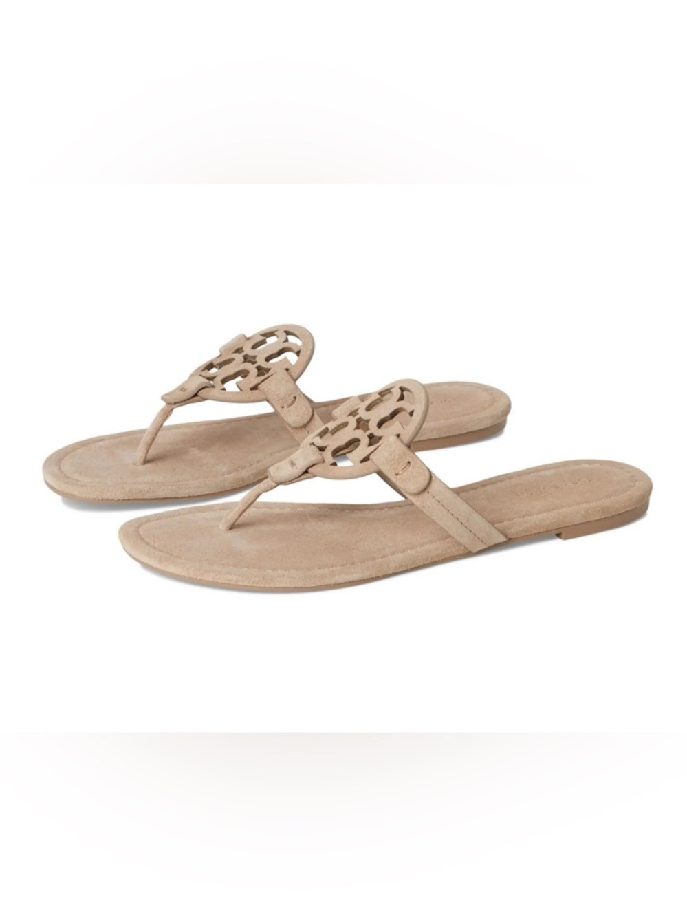 Tory Burch Tan Suede Miller Sandal